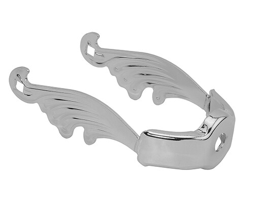 NEW Lowrider Bicycle Spring  Fork Wing Crown Chrome