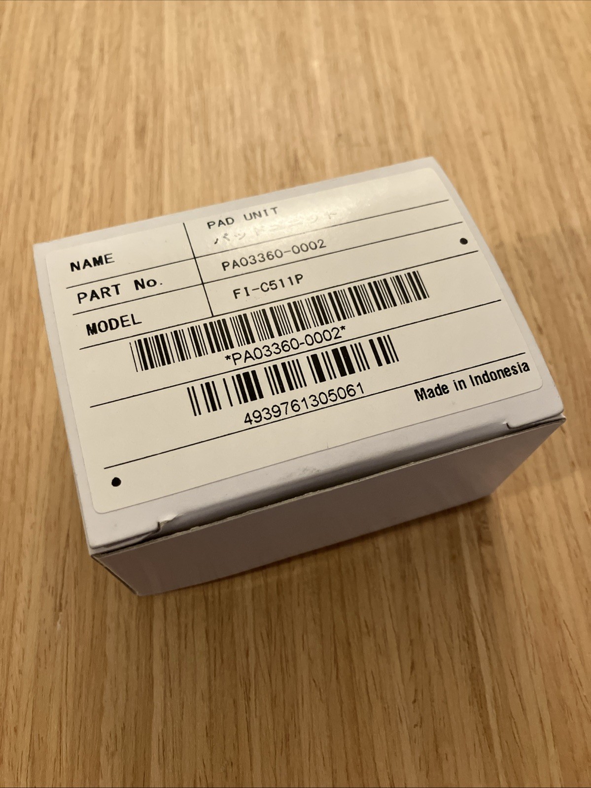 NEW Fujitsu ScanSnap PA03360-0002 Pickup Roller Pad Unit S510 S500/500M fi-5110C