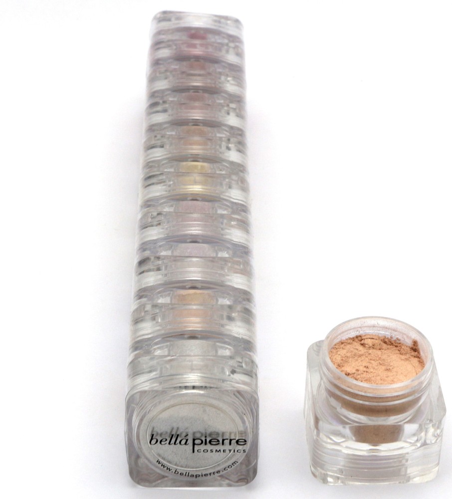 Bella Pierre 9-Stack Shimmer Powder Set, 9-Count Different Color