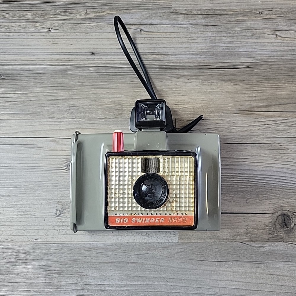 Vintage Polaroid Land Camera Big Swinger 3000 Untested