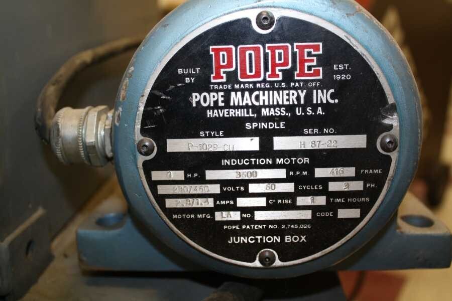 POPE MOTORIZED SPINDLE