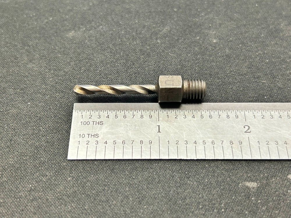 Short #31 (.120") Threaded Drill Bit 1/4-28  ............................(2-2-7)