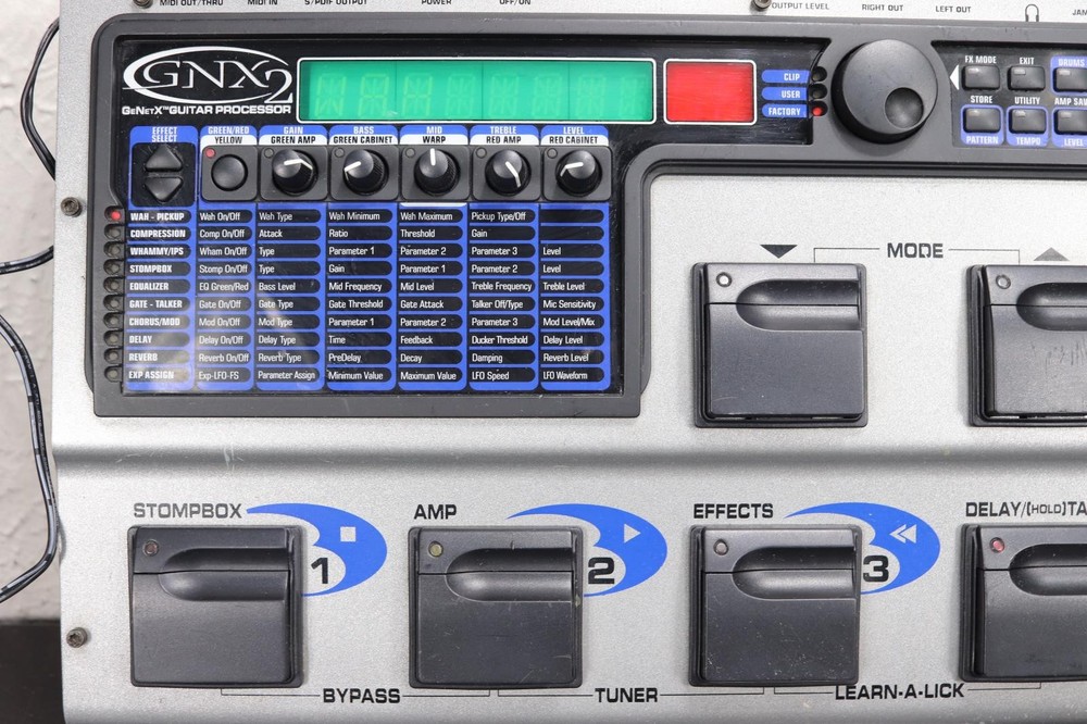 DigiTech GNX2 Multi-Effect Guitar Processor w Power Supply