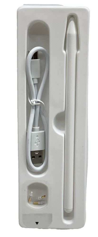 Stylus Pen Superfine Nib Active Capacitive White Precise and Smooth for Ipad