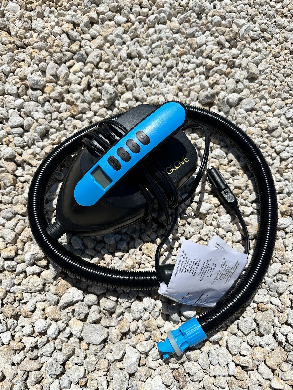 BODY GLOVE Electric Pump for Inflatable Boats SUP Paddle Board Kayak w/ Auto Off