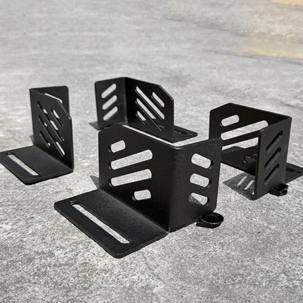 4x Corner Bracket Roof Rack Mounting Accessories Simple Installation Convenient