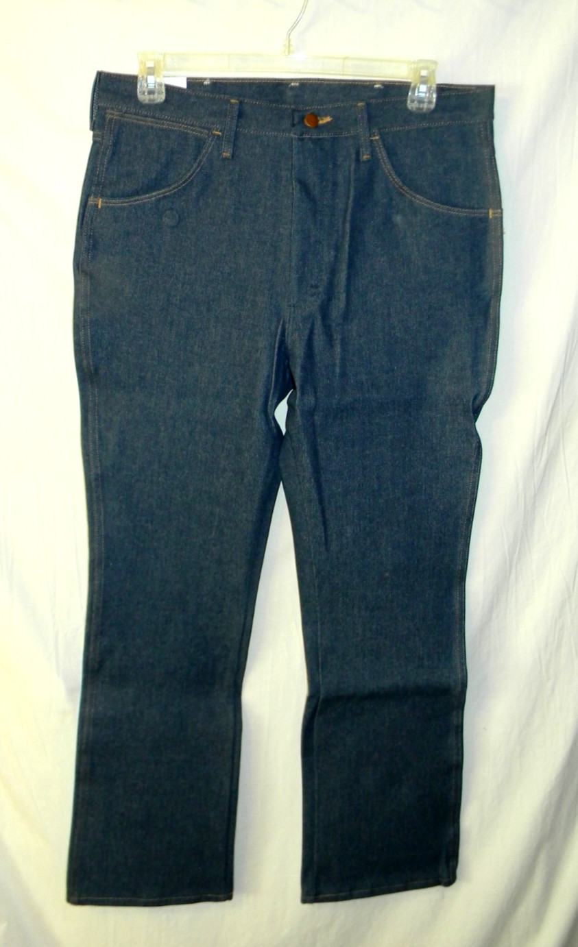 Wrangler 935NAV ~ Navy Blue Ridgid Slim Fit Jeans ~ Men's Size 36 x 33 ~ New ~ j