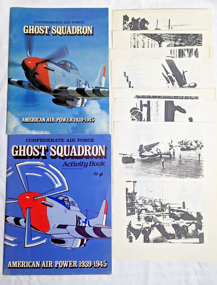 WW2 USAAF Confederate Air Force Ghost Squadron 1939-1945 Reference Book