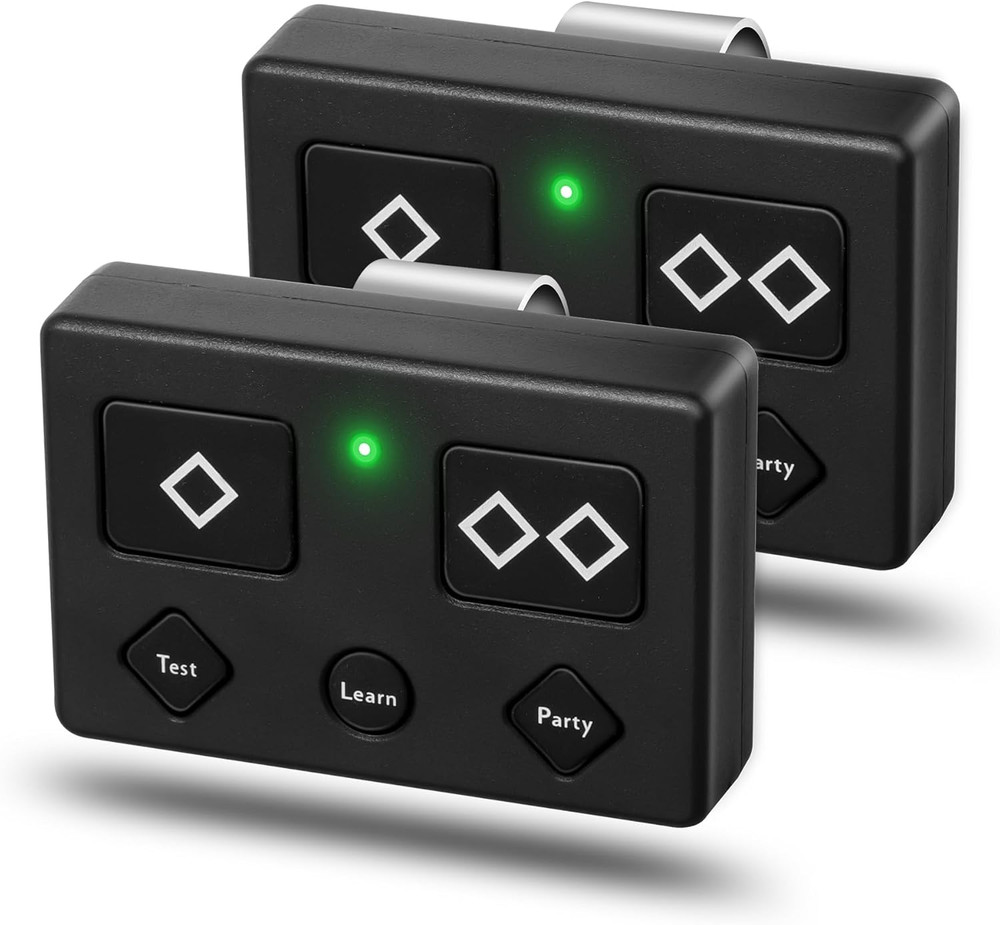 2 For Ghost Controls Gate Opener Remote Automatic Premium 5-Button Transmitter