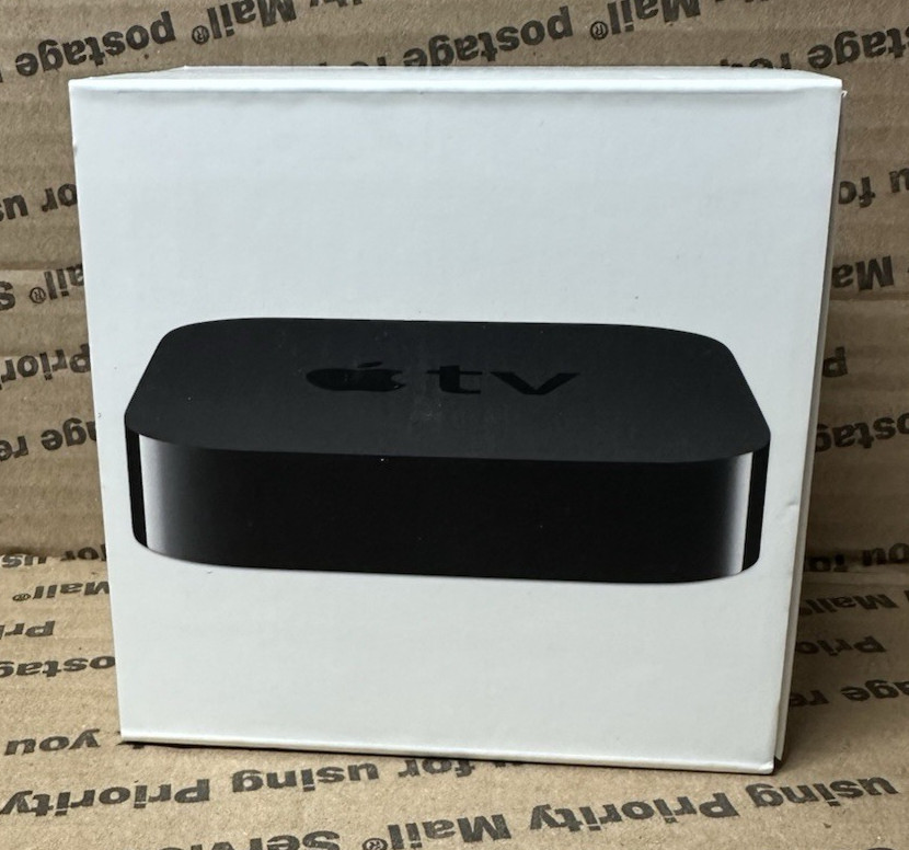 EMPTY BOX - Apple TV 3rd Generation - Black