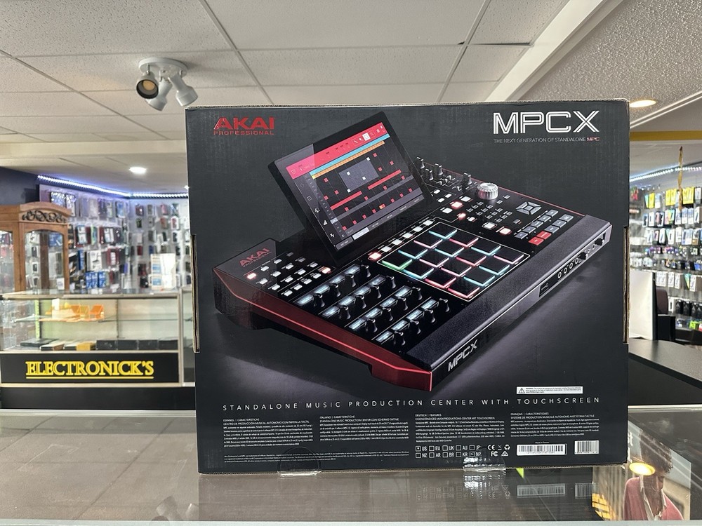 Akai Professional MPC-X Standalone Sampler Sequencer Drum Machine 128GB SSD