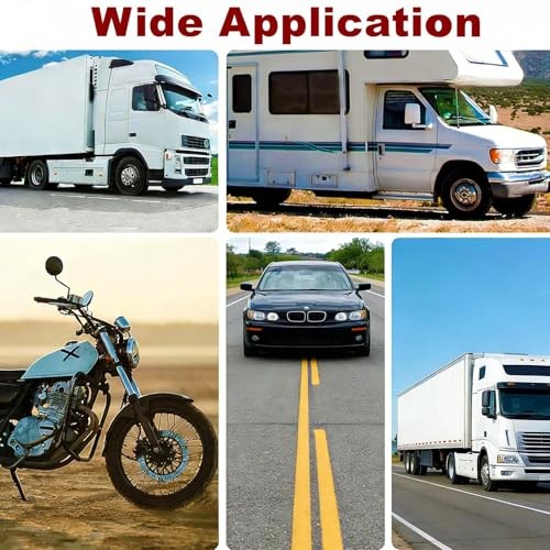 4 Pieces Valve Core Torque Tool, Avoid TPMS 4Pcs Valve Core Torque Tool（Black）