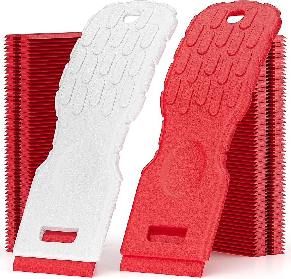 -Width Plastic  Blade Scraper Tool Non Scratch - Blades, Single