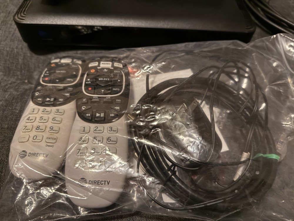 DIRECTV DVR Receiver Bundle w/ Wireless Video Bridge, Remotes, Cables