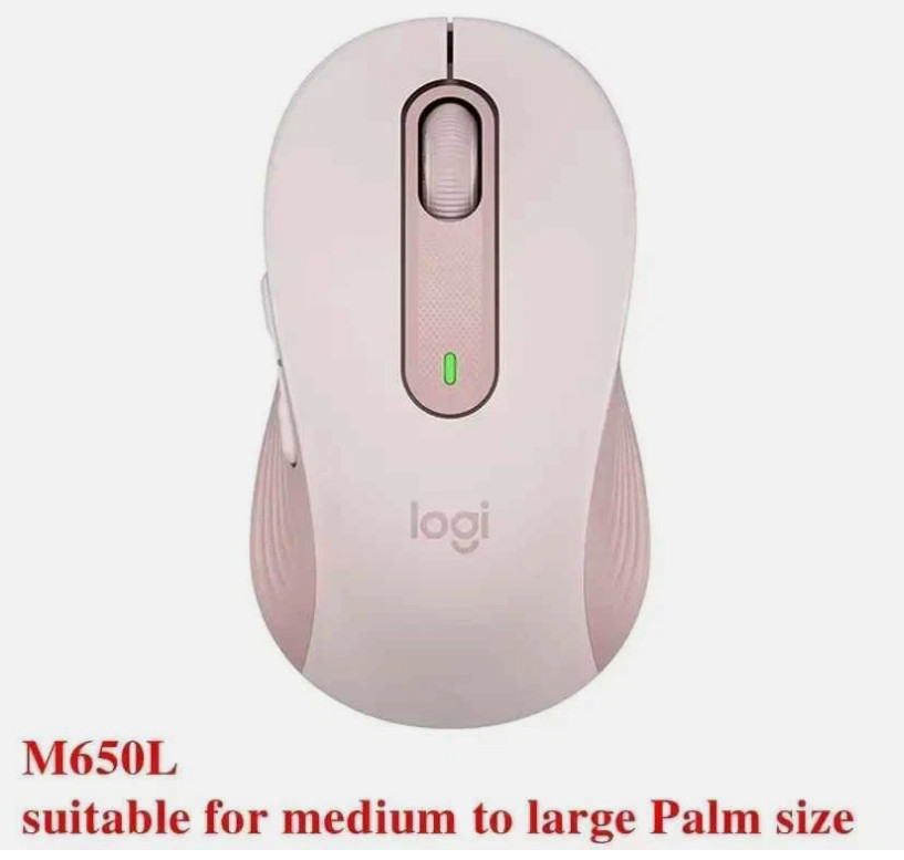 Logitech M650 M650L Wireless Bluetooth Silent Mouse for Office Laptop PC