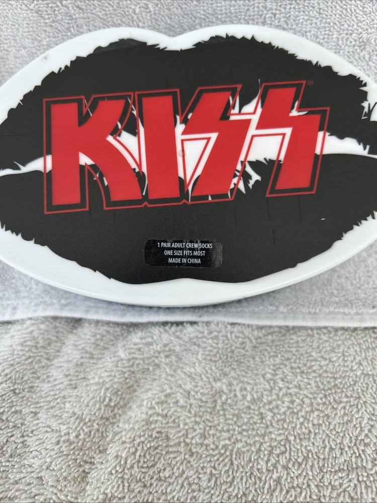 KISS SOCKS VALENTINE'S DAY OFFICIAL 2026 Brand new sealed packaging