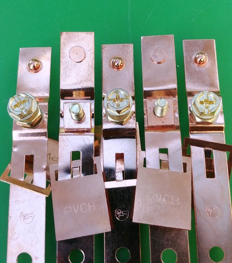 (5 PCS) 6" copper ground strap RF Grounding Applications for Lighting Protection