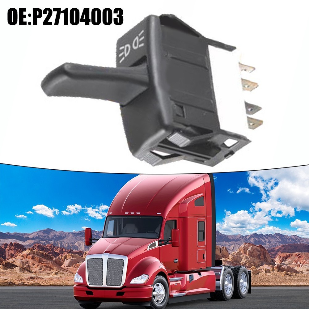 Sustainable Use Headlamp Control Button Compatible With For Kenworth P27104003