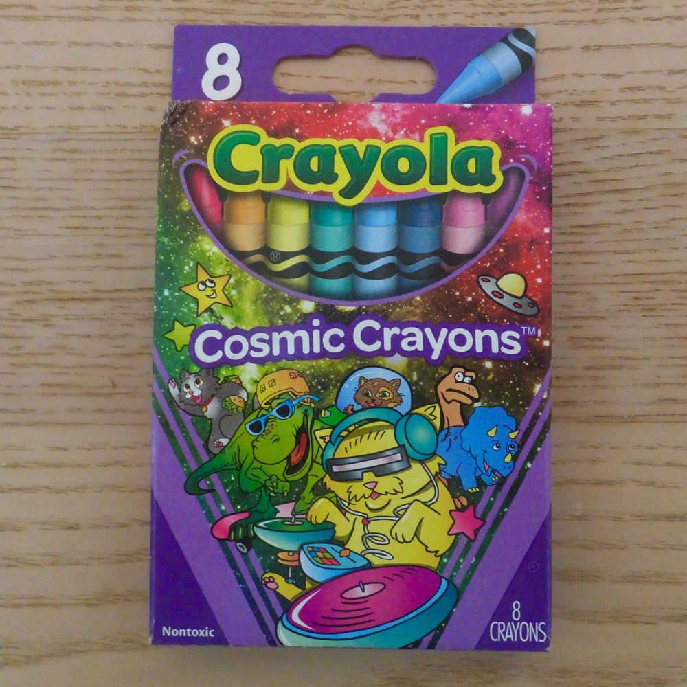 Crayola Crayons 8 Pack Cosmic Crayons. 2020