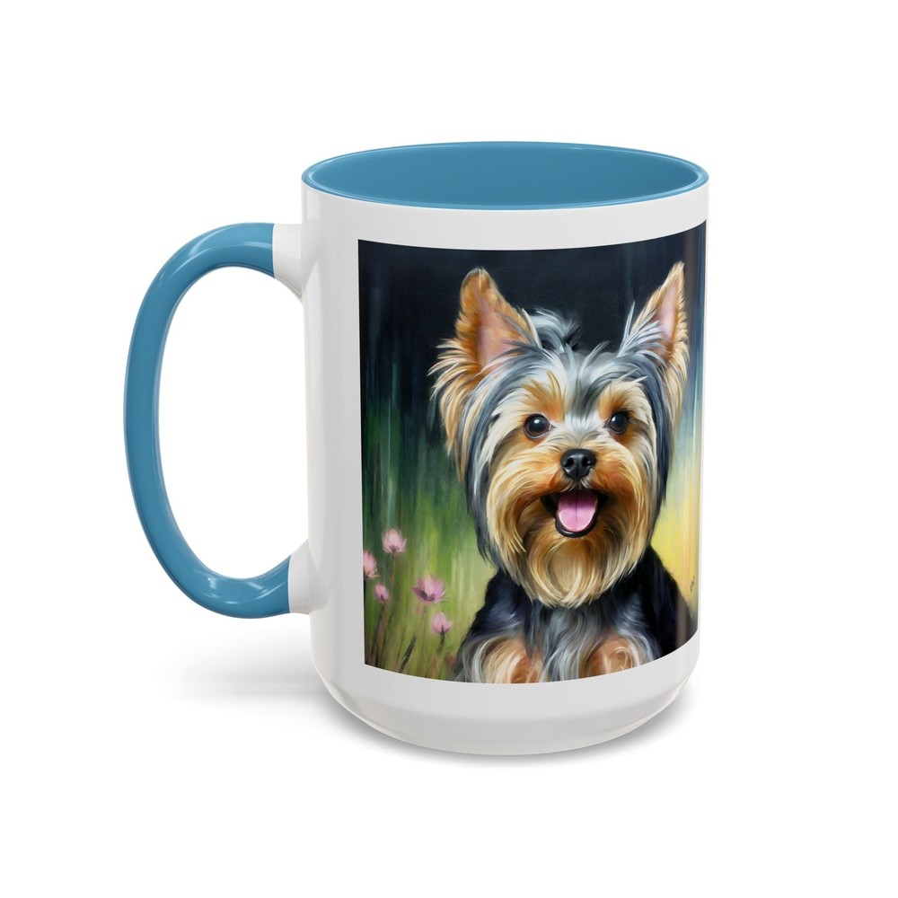 Yorkshire Terrier Ceramic Accent Coffee Mug