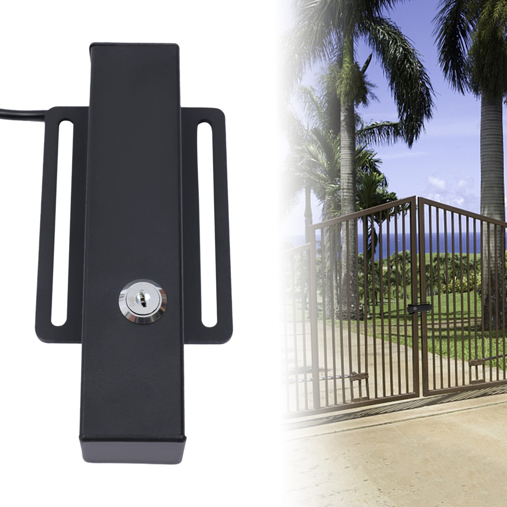 AC/DC 12-24V Automatic Electric Gate Lock &Control Board For Swing Gate Home NEW