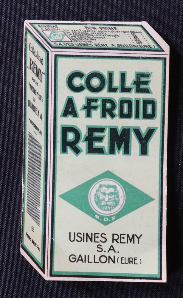 REMY cold glue advertising notebook in Gaillon Eure
