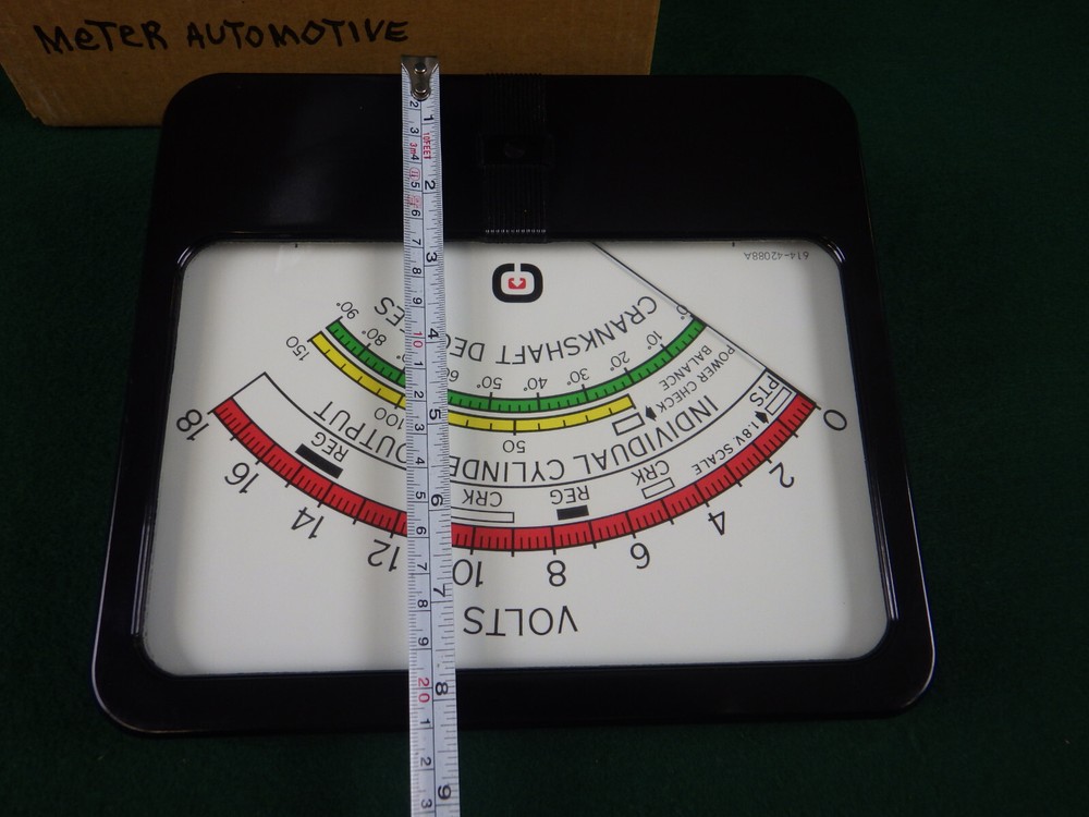 NOS vintage Simpson Large volt/panel meter Sun? engine analyzer 1950s 1960s