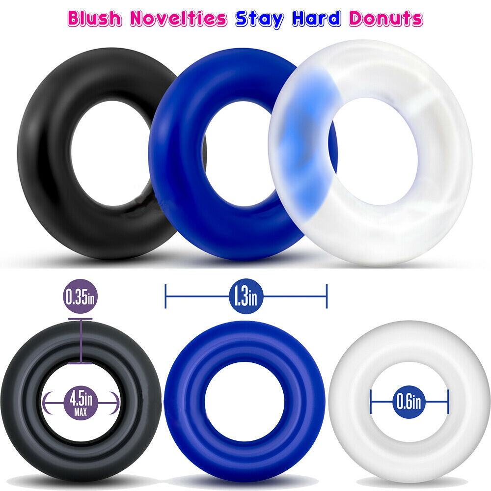 Penis Extender Enlarger Sleeve Ring-for Men Reusable Condoms Delay Ejaculation