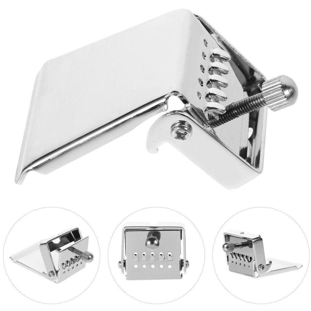 Plated Tailpiece Replacement Accessory for 5 String Banjo HA151