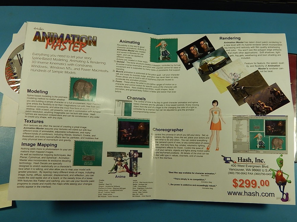 Hash Animation Book and software