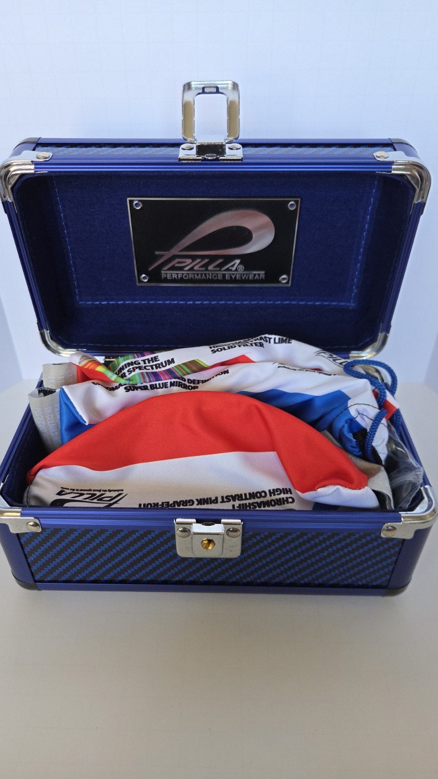 Pilla Outlaw X6 Safety Glasses Set, Interchangeable Lenses, Pink/Yellow/Blue