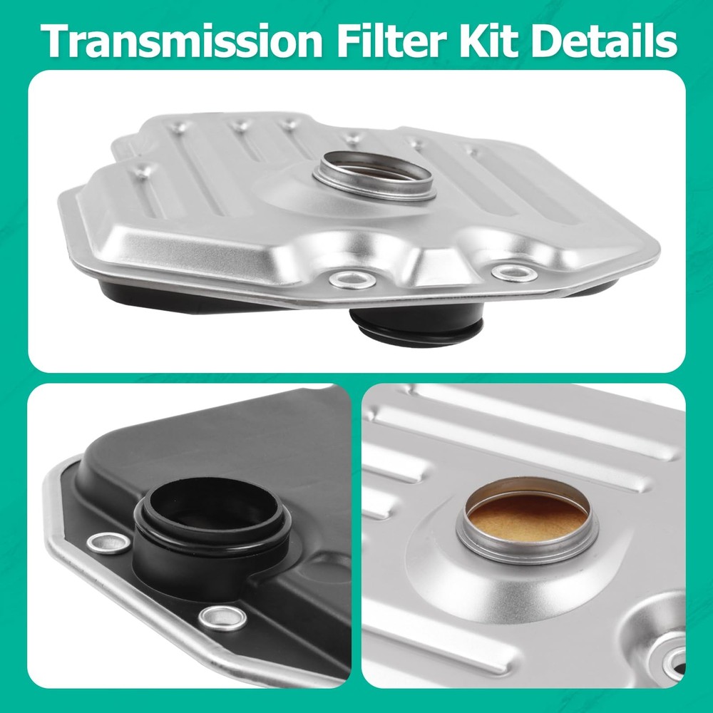 Automatic Transmission Filter with Gasket Kit U140E Compatible 35330-06010
