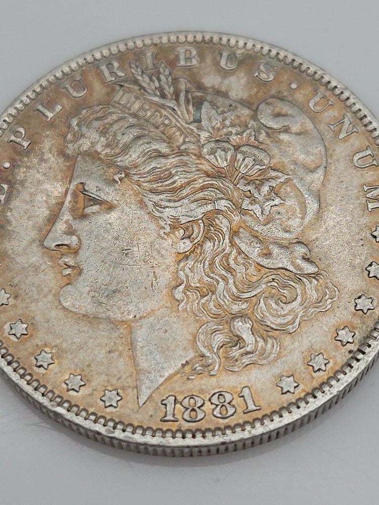 1881 O Morgan Silver Dollar