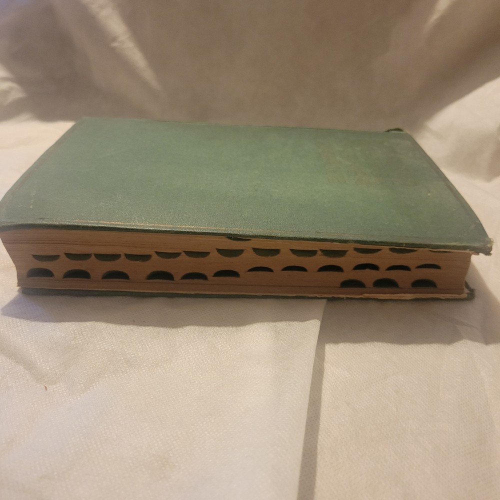 1934 Scott’s Standard Postage Stamp Catalog Hardcover Antique book tab index