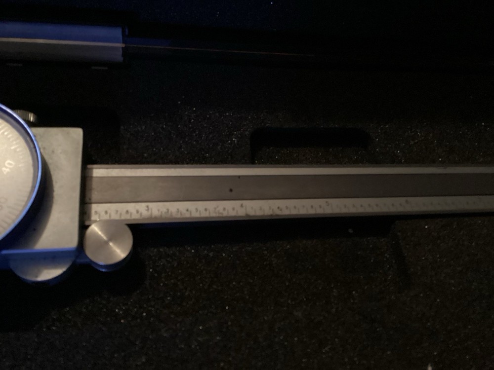 Fowler 52-008-712-0, Dial Caliper With 0-12 Measuring Range (White)