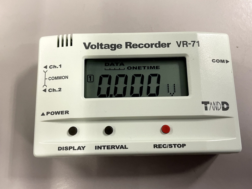 Voltage Recorder VR-71 - Used Tested Working