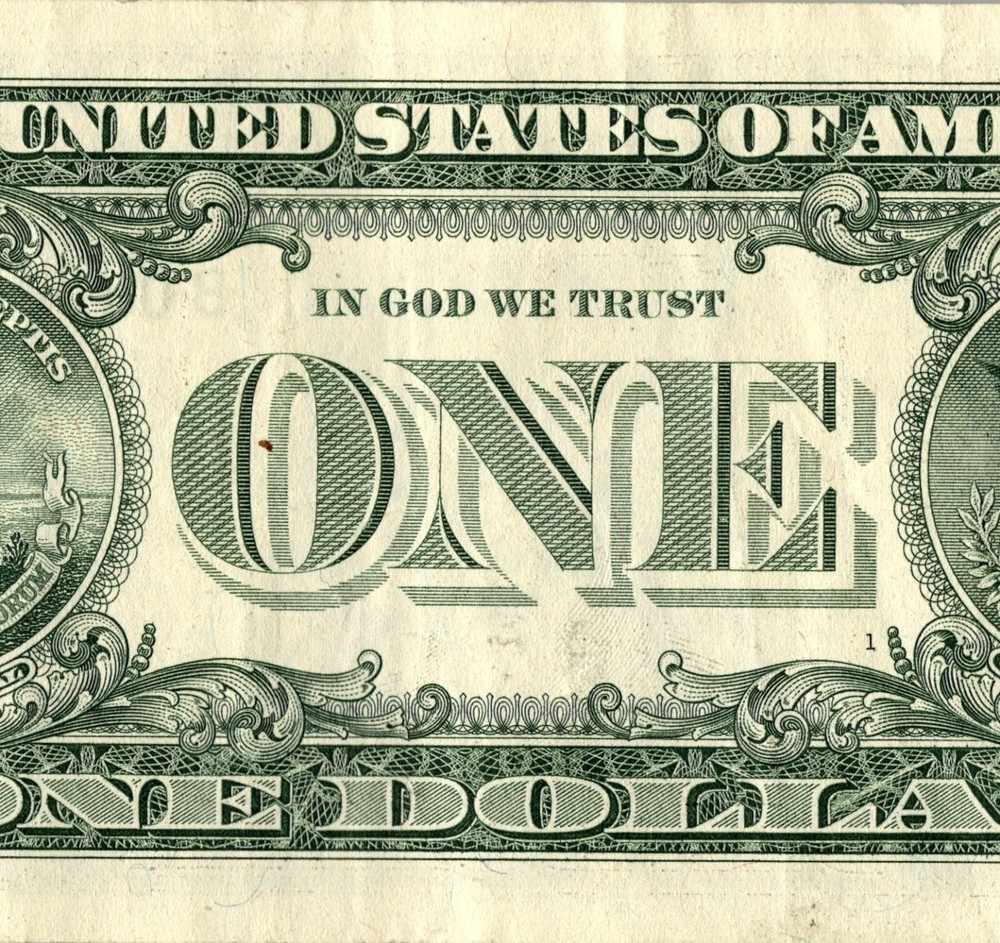 2021 B Star Note One Dollar Bill Regular Run Pack Note