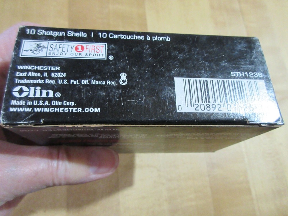 Empty Ammo Shotshell Box Winchester Double X 12 ga Turkey Load (w15) # 96