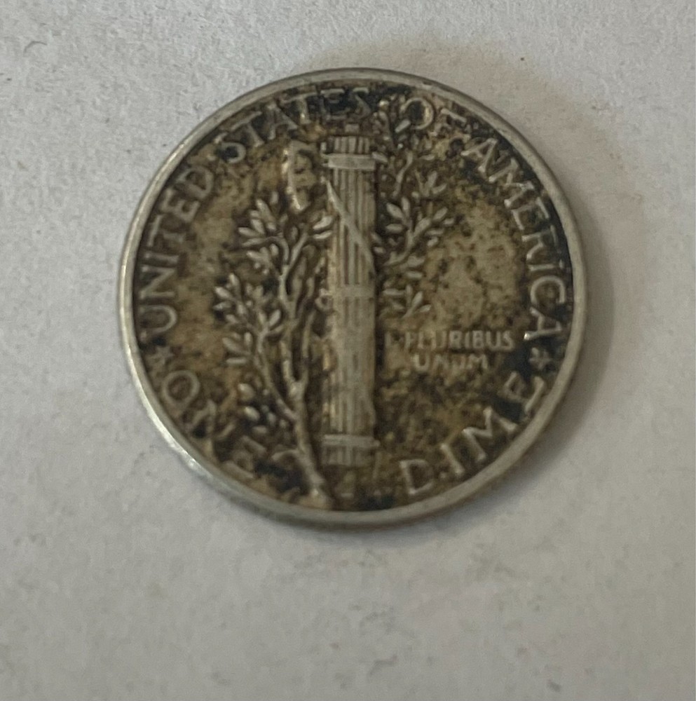 1944 Mercury Dime with Error