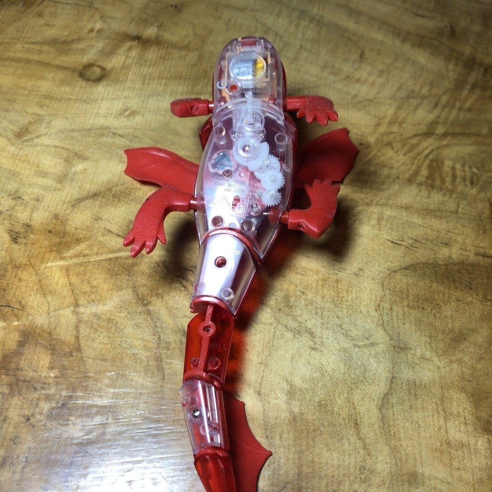 HEXBUG Red Dragon Rechargeable Toy Does Not Include Remote Powers Up With Sound