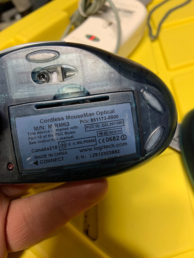 Logitech Cordless Mouse M-RM63