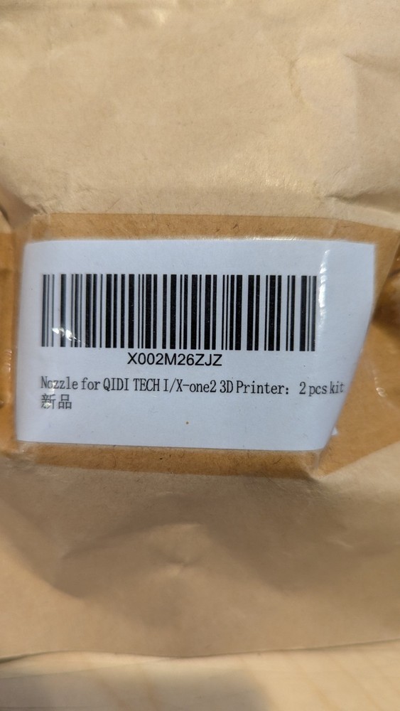 QIDI TECH X -one2 Nozzles PTFE Tubes 2pcs Kit