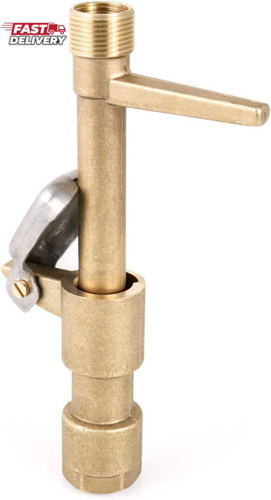 QWORK Quick Coupling Valve Key Set, 3/4-Inch Brass Quick Coupler Valves, Irrigat