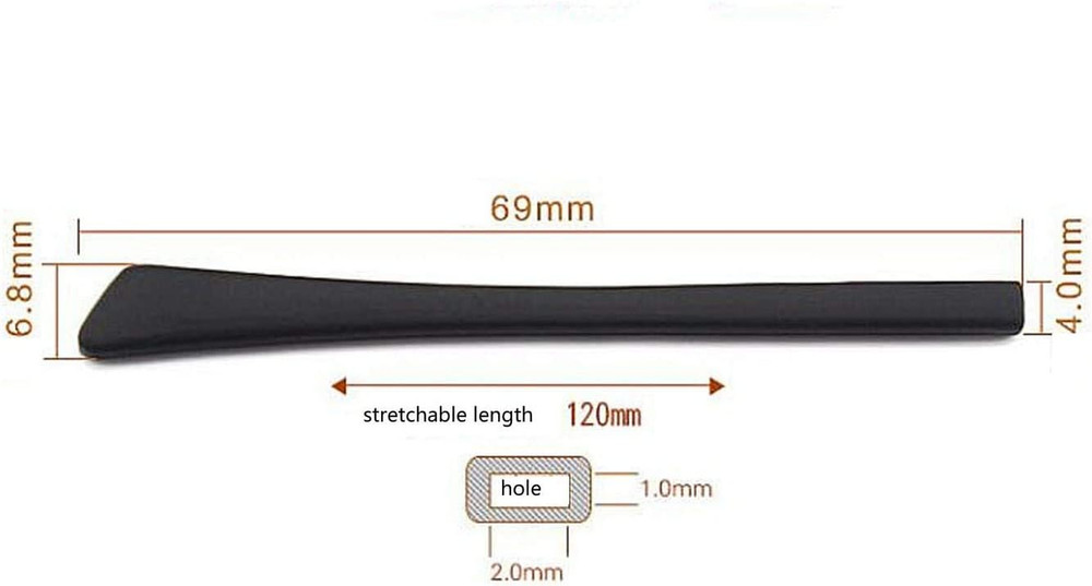 Sunglasses Temple Tips Replacement Eyeglasses Tips Retainer Tube Sleeve