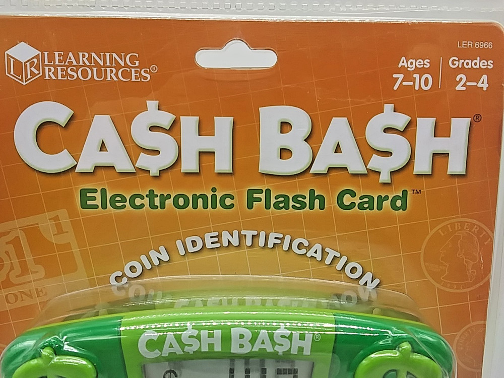 Cash Bash Electronic Money Learning Game, Educational Toy Learning Resources NEW
