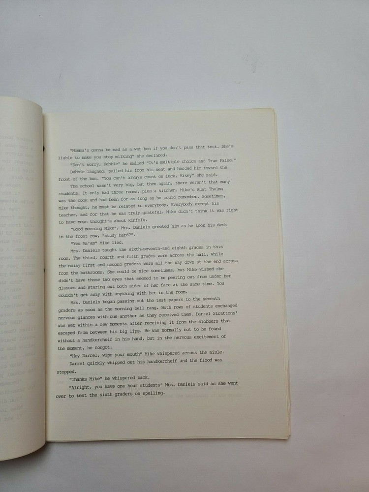 THE CATAMOUNT / David Cloud 1980's Unproduced STORY SCRIPT