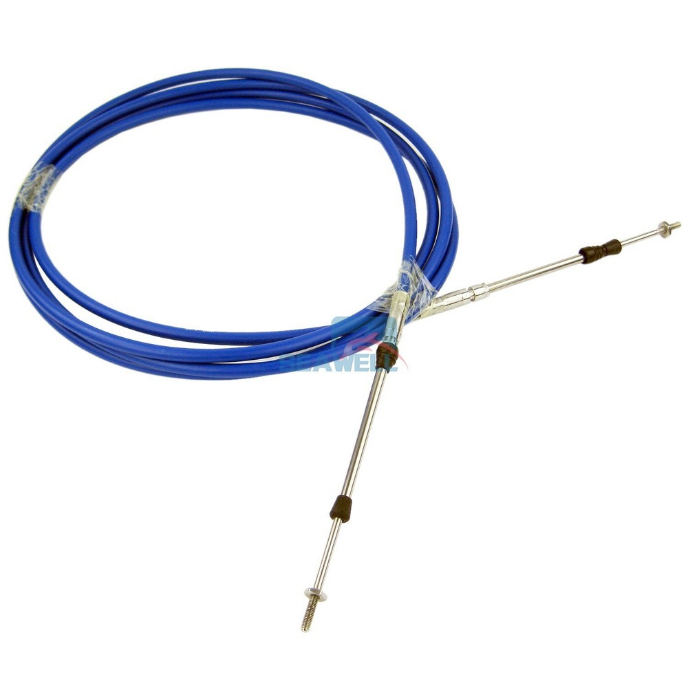 14 FT Universal 33C Throttle Control Cable for Boat Inboard Engine Control Lever