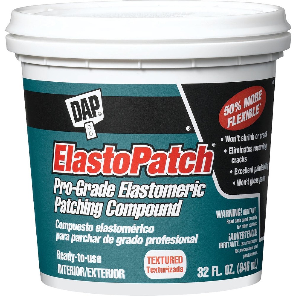 DAP ElastoPatch Quart Off-White Patching Compound 7079812288 DAP ElastoPatch