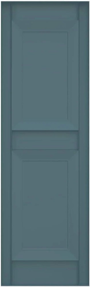 Raised Panel Vinyl Shutters