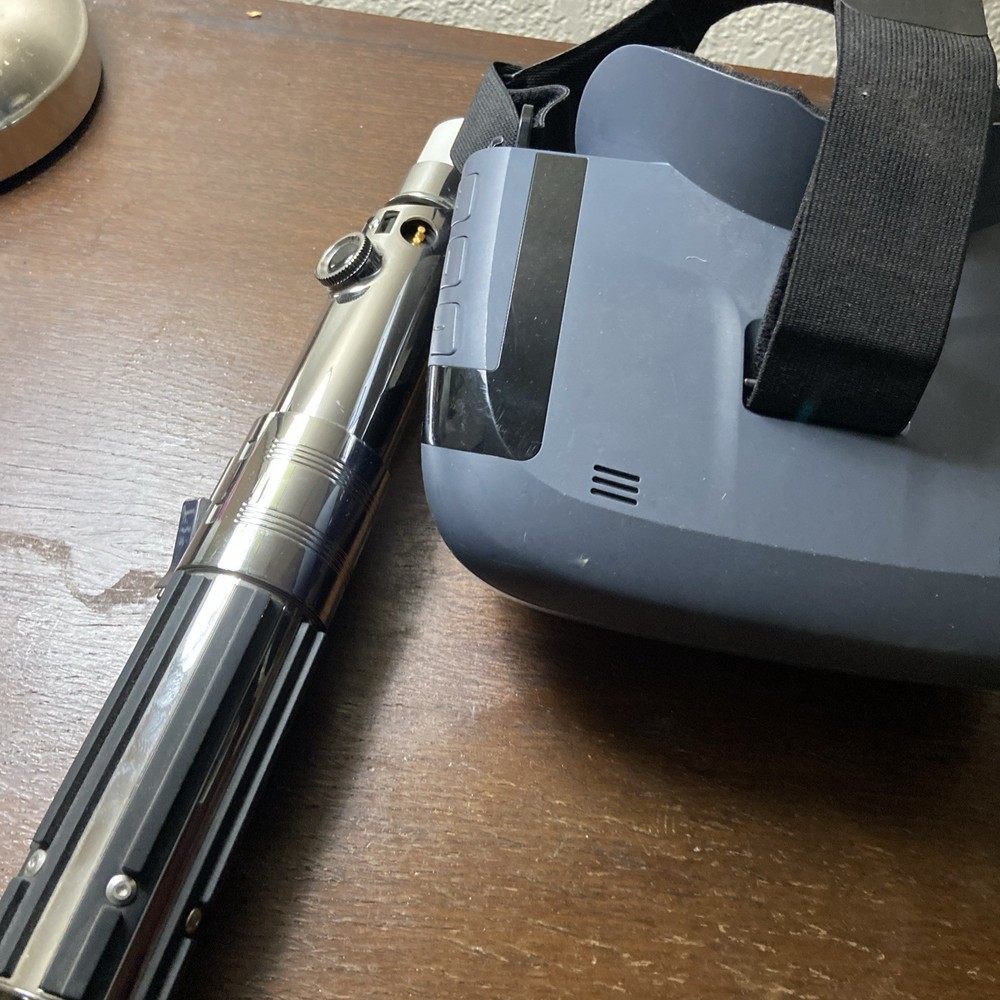 Star Wars: Jedi Challenges AR Headset with Lightsaber Controller Nice Deal